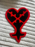 Heartless tufted rug